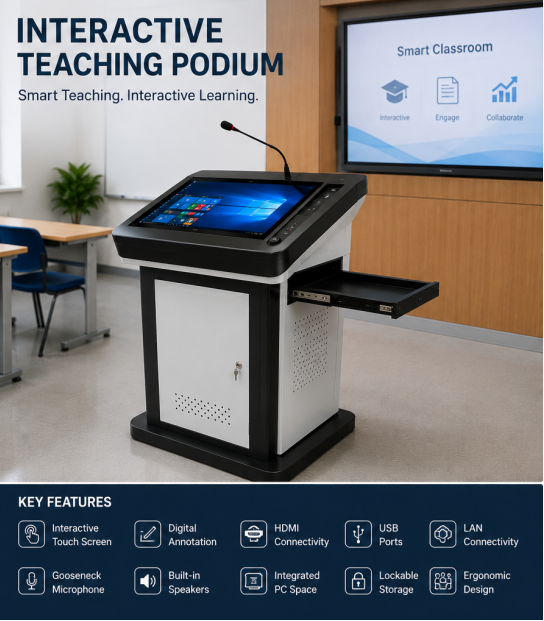 Interactive Teaching Podium