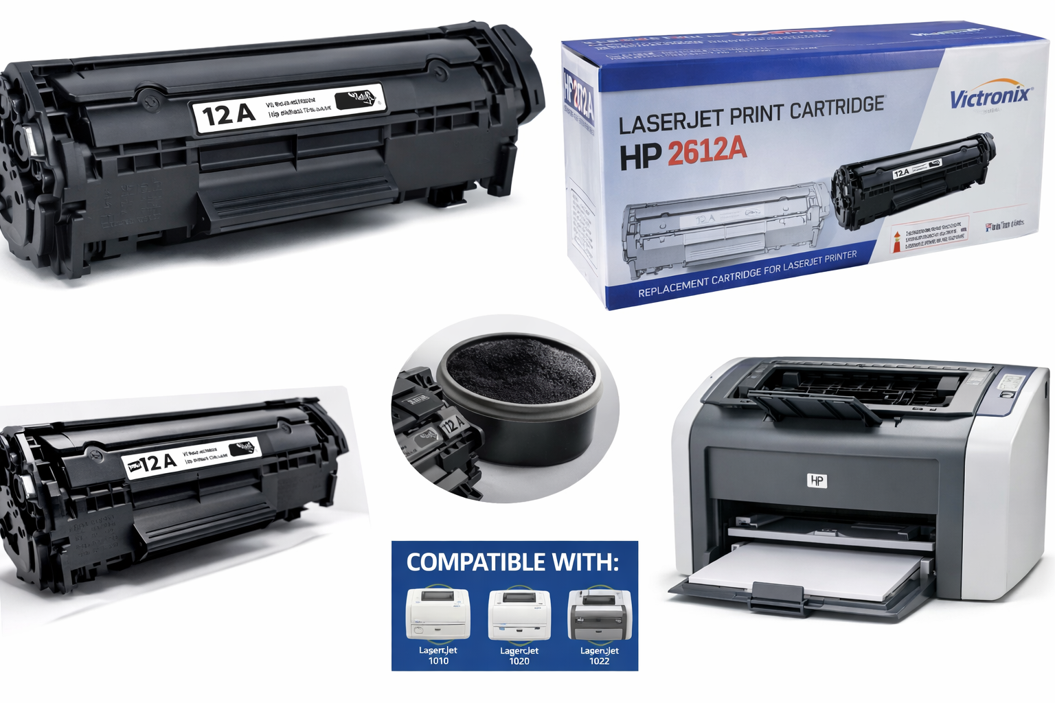 Victronix 2612A Premium Toner Cartridge