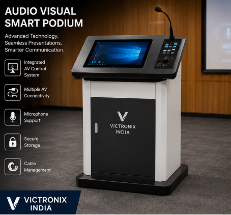Audio Visual Smart Podium