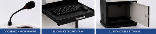 Customizable Smart Podium