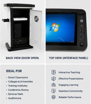 Touch Screen Smart Podium
