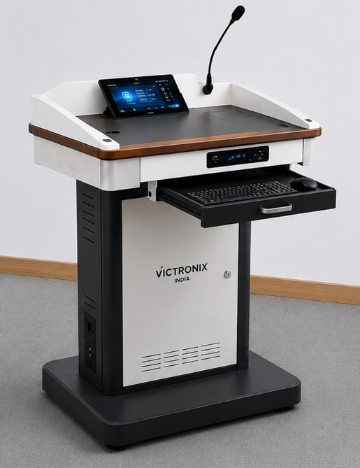 Height Adjustable Smart Podium